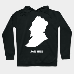 The Silhouette Christian reformer and preacher Jan Hus Hoodie